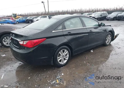 2013 Hyundai Sonata Gls из США, поврежденный, VIN 5NPEB4AC9DH703315